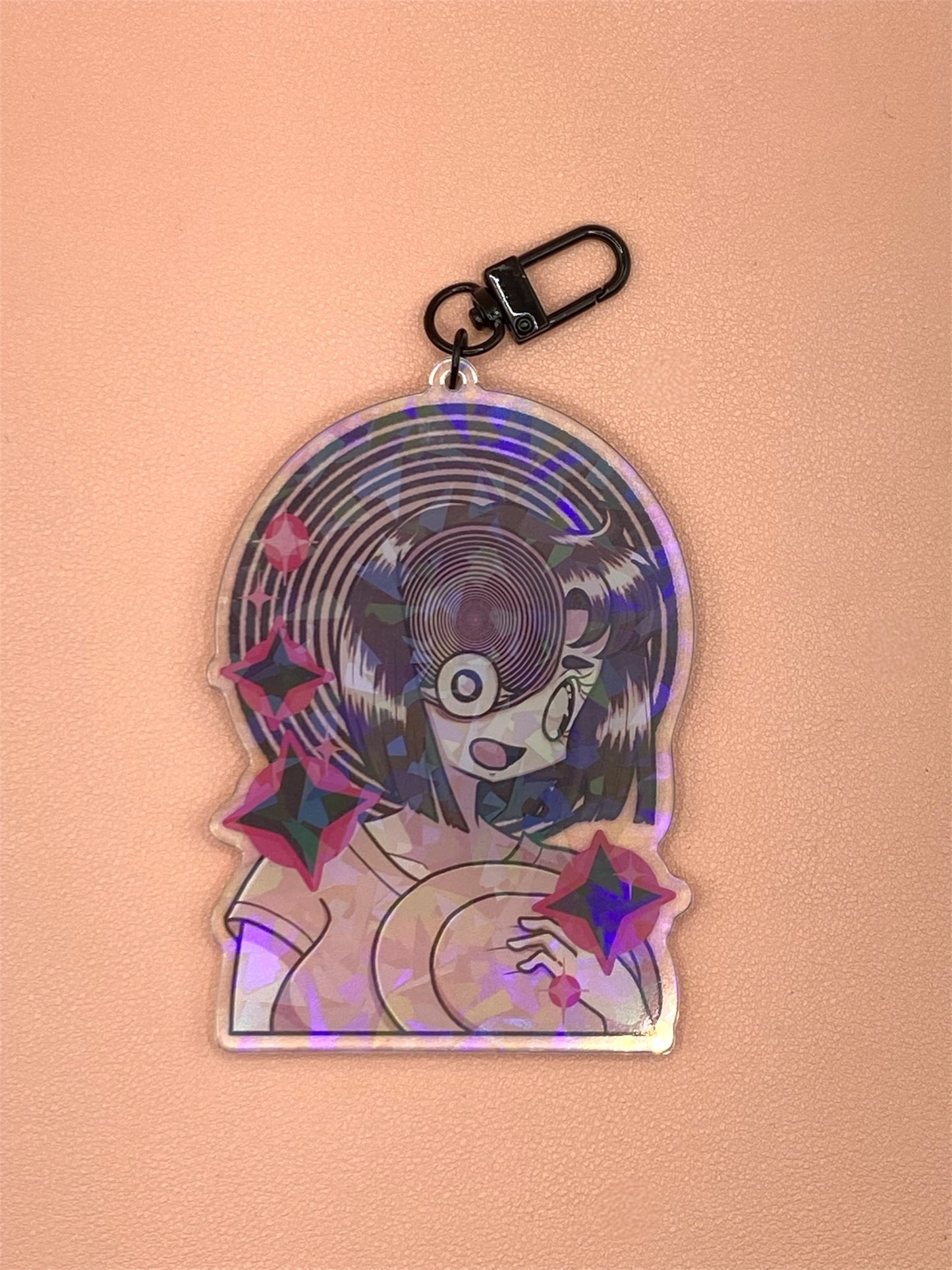 Uzumaki acrylic keychain