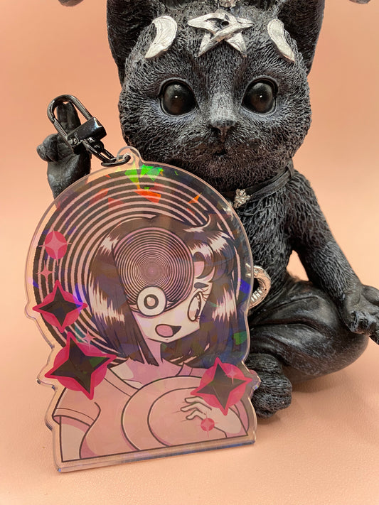 Uzumaki acrylic keychain