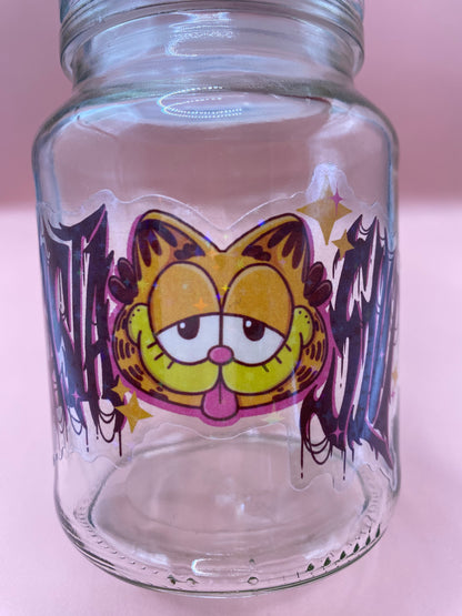 Pasta Slut - Clear Holographic sticker