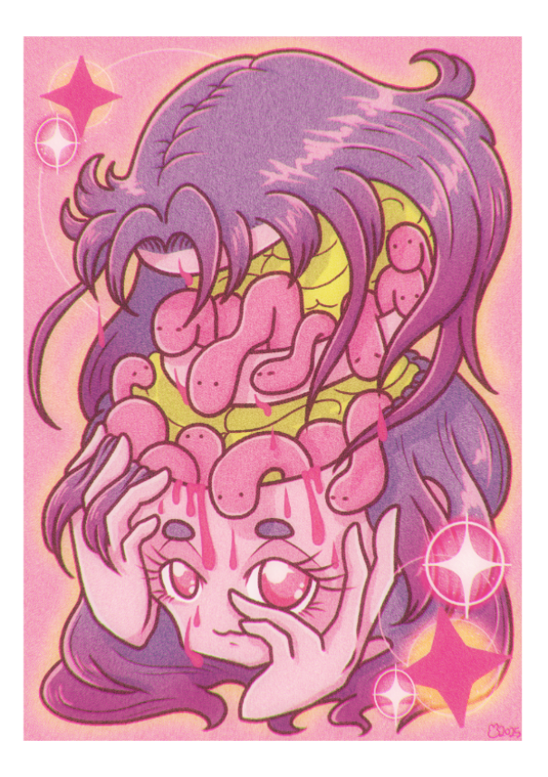 "Migraine" - A4 Print